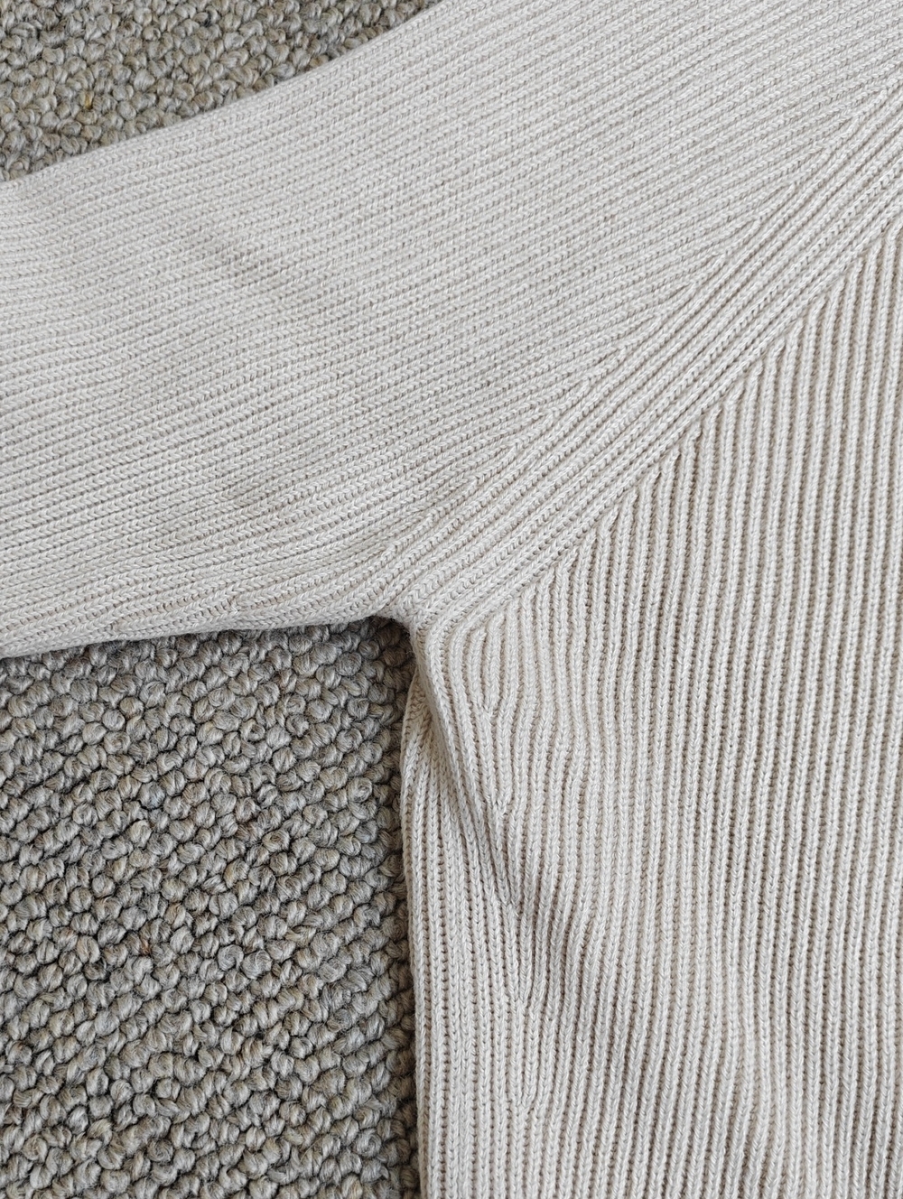 Sezane Sonnie Cardigan In Cream, Size Small - Picture 12 of 15